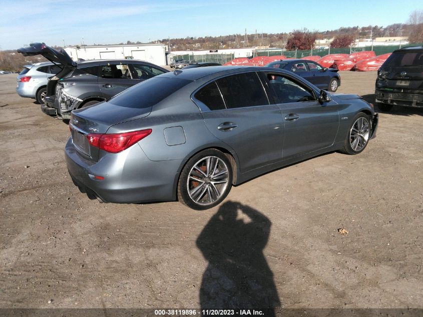 2014 INFINITI Q50 HYBRID SPORT - JN1AV7AR0EM702446