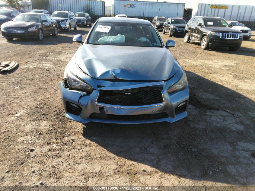 2014 INFINITI Q50 HYBRID SPORT - JN1AV7AR0EM702446