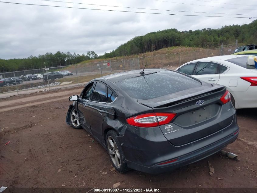 2016 FORD FUSION SE - 3FA6P0H75GR190594