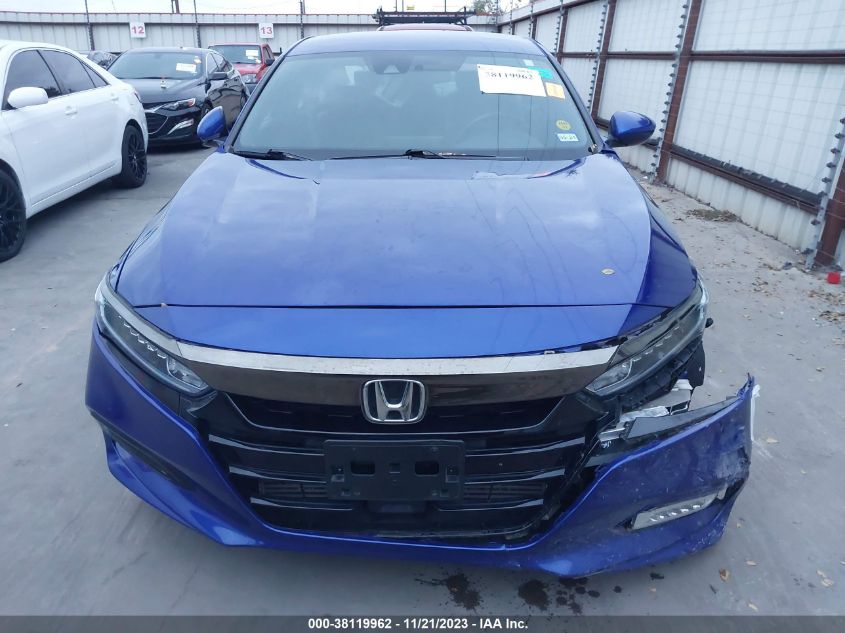 2019 HONDA ACCORD SPORT - 1HGCV1F35KA059758