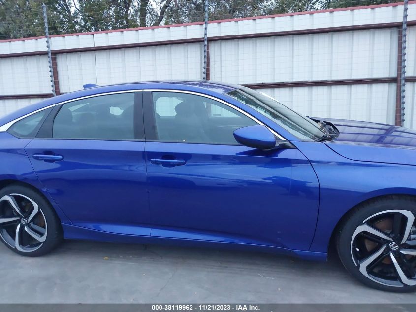 2019 HONDA ACCORD SPORT - 1HGCV1F35KA059758