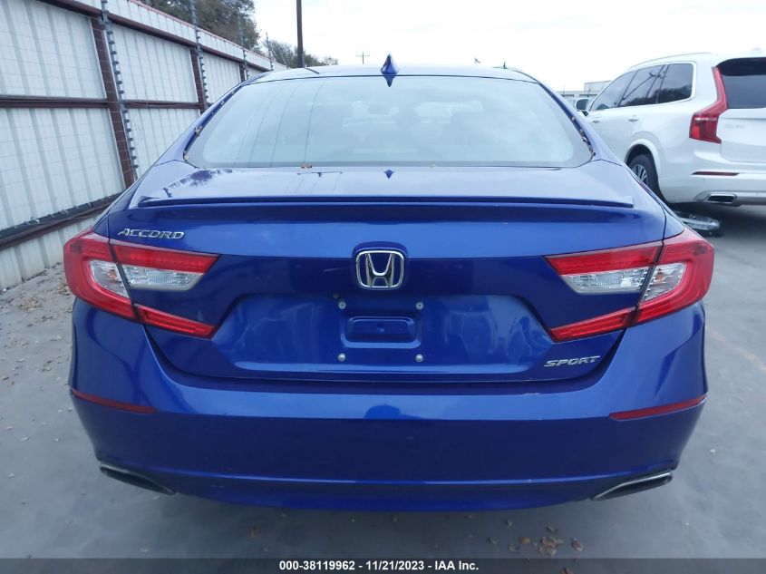 2019 HONDA ACCORD SPORT - 1HGCV1F35KA059758