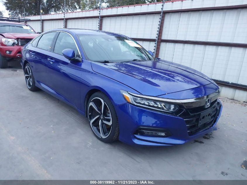 2019 HONDA ACCORD SPORT - 1HGCV1F35KA059758