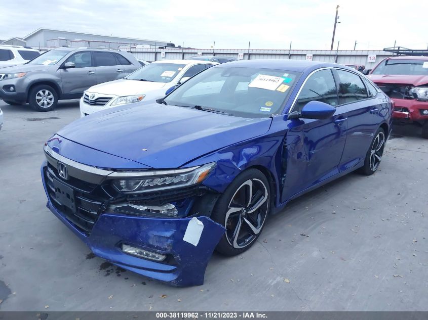 2019 HONDA ACCORD SPORT - 1HGCV1F35KA059758