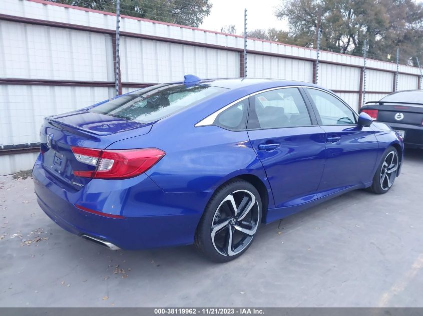 2019 HONDA ACCORD SPORT - 1HGCV1F35KA059758