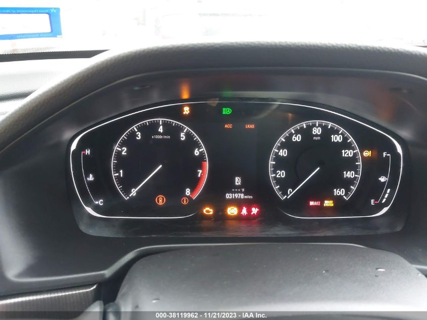 2019 HONDA ACCORD SPORT - 1HGCV1F35KA059758