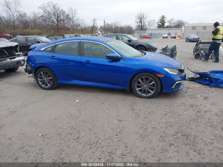 2019 HONDA CIVIC EX - 19XFC1F34KE000814
