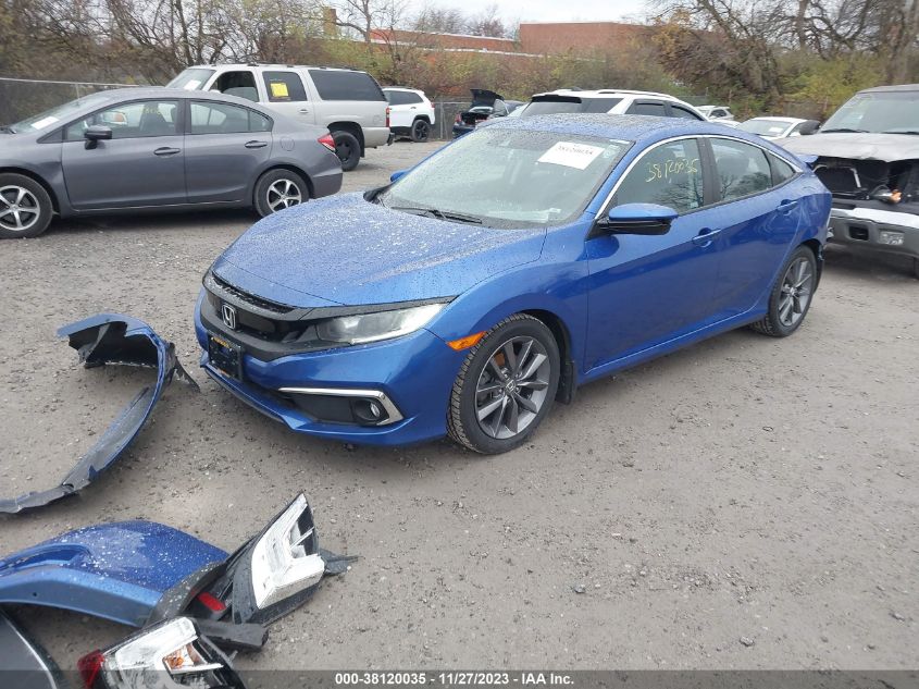 2019 HONDA CIVIC EX - 19XFC1F34KE000814