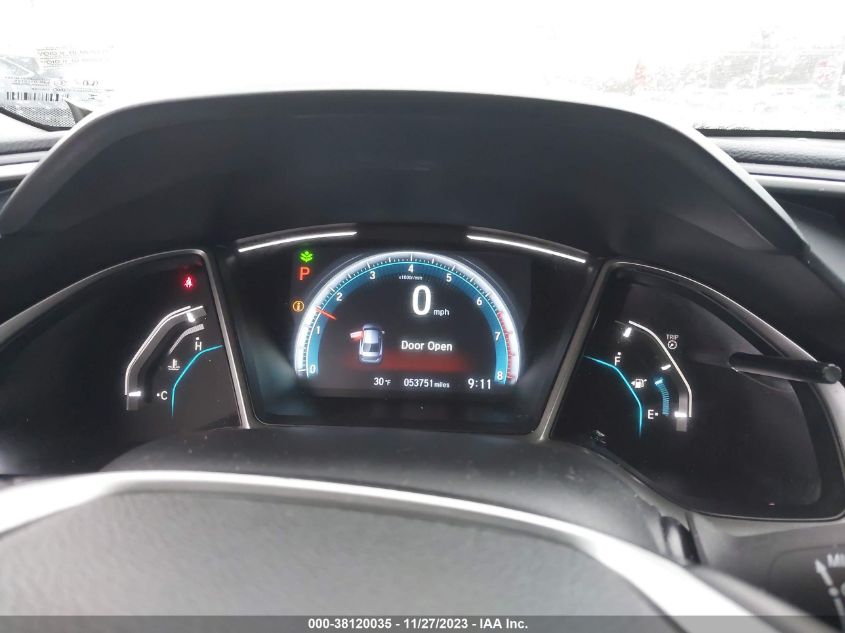 2019 HONDA CIVIC EX - 19XFC1F34KE000814