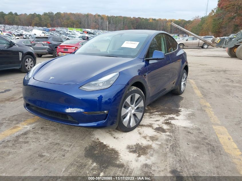 2023 TESLA MODEL Y AWD - 7SAYGDEE2PF881566