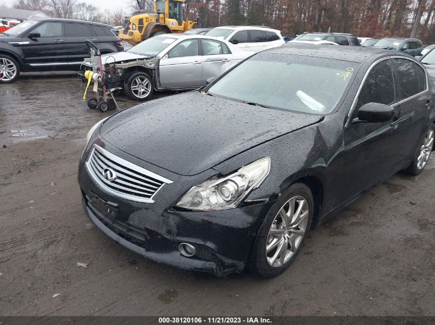 2013 INFINITI G37 SPORT JN1CV6AP8DM300531