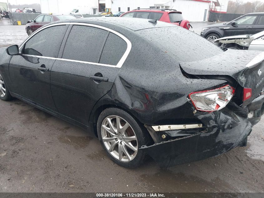 2013 INFINITI G37 SPORT JN1CV6AP8DM300531