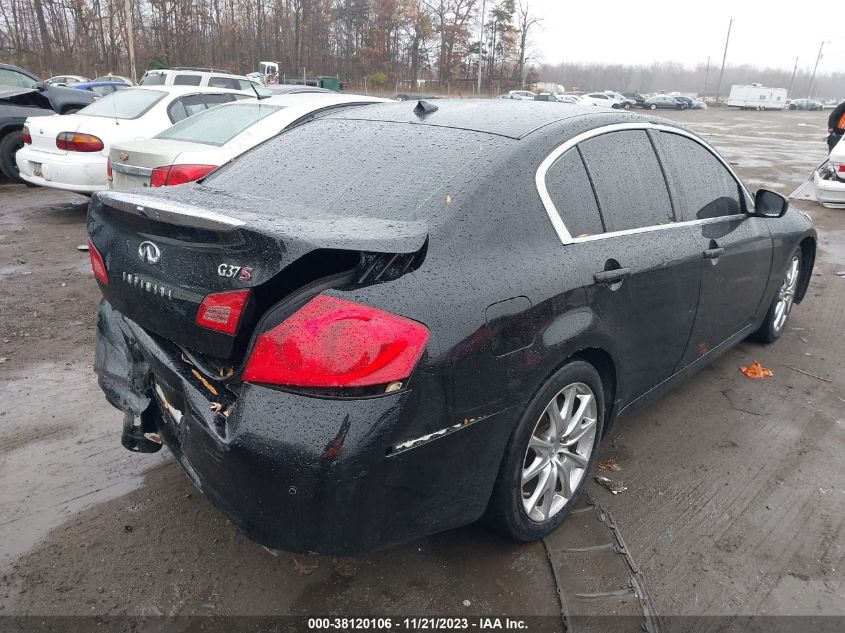 2013 INFINITI G37 SPORT JN1CV6AP8DM300531