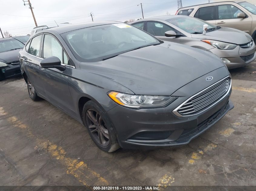 2018 FORD FUSION SE - 3FA6P0H7XJR262719