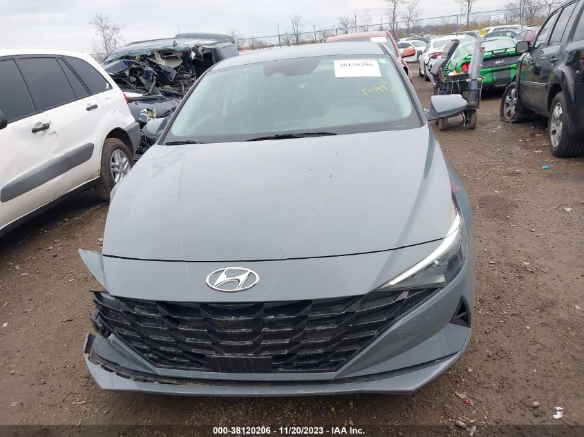 2022 HYUNDAI ELANTRA SEL - KMHLS4AG3NU263508