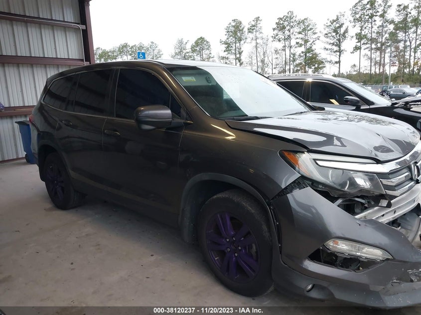 VIN 5FNYF5H53JB016601 2018 HONDA PILOT EX-L