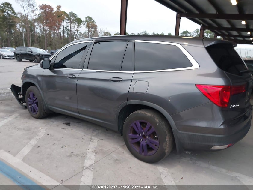 VIN 5FNYF5H53JB016601 2018 HONDA PILOT EX-L