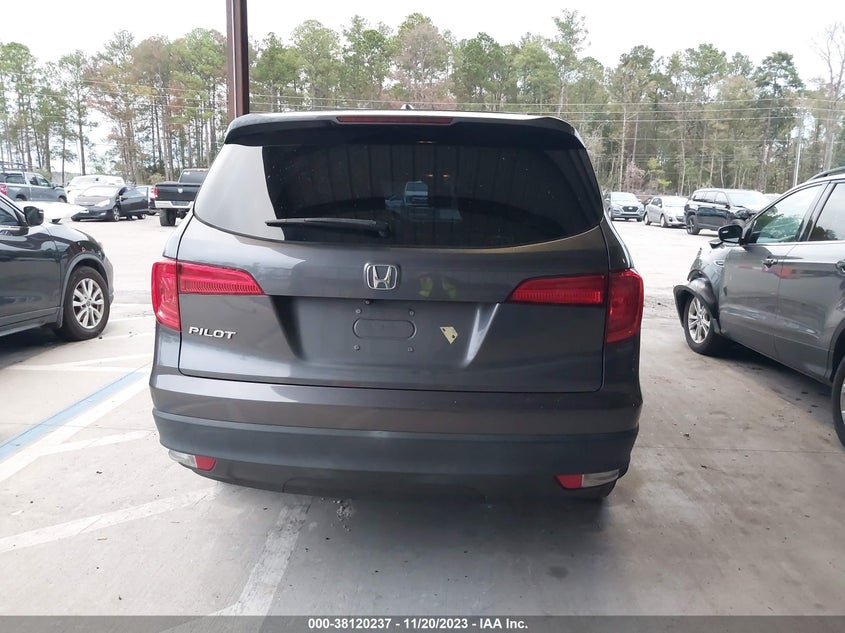 VIN 5FNYF5H53JB016601 2018 HONDA PILOT EX-L