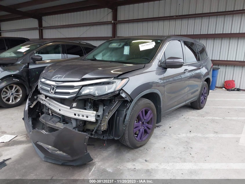 VIN 5FNYF5H53JB016601 2018 HONDA PILOT EX-L