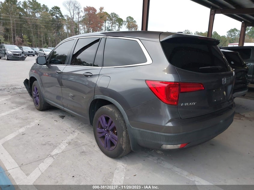 VIN 5FNYF5H53JB016601 2018 HONDA PILOT EX-L