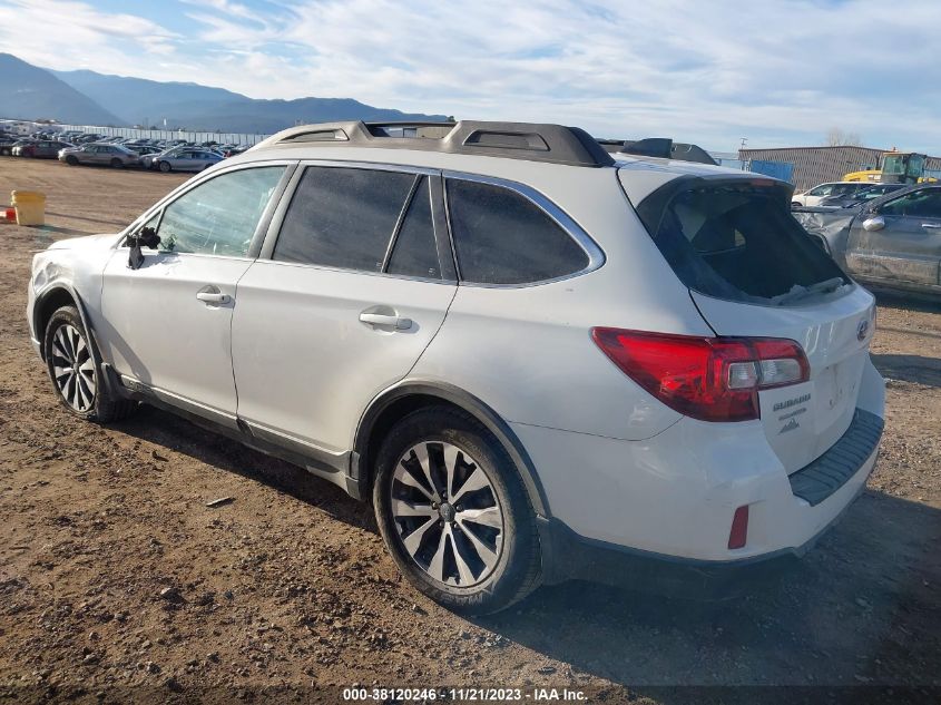 2016 SUBARU OUTBACK 2.5I LIMITED - 4S4BSALC3G3267099