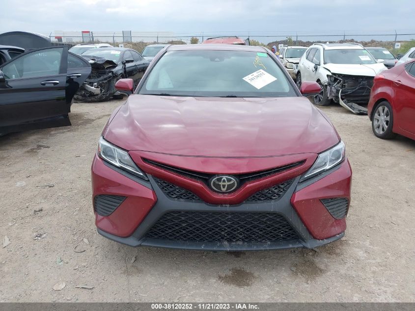 2018 TOYOTA CAMRY SE - 4T1B11HK9JU612186