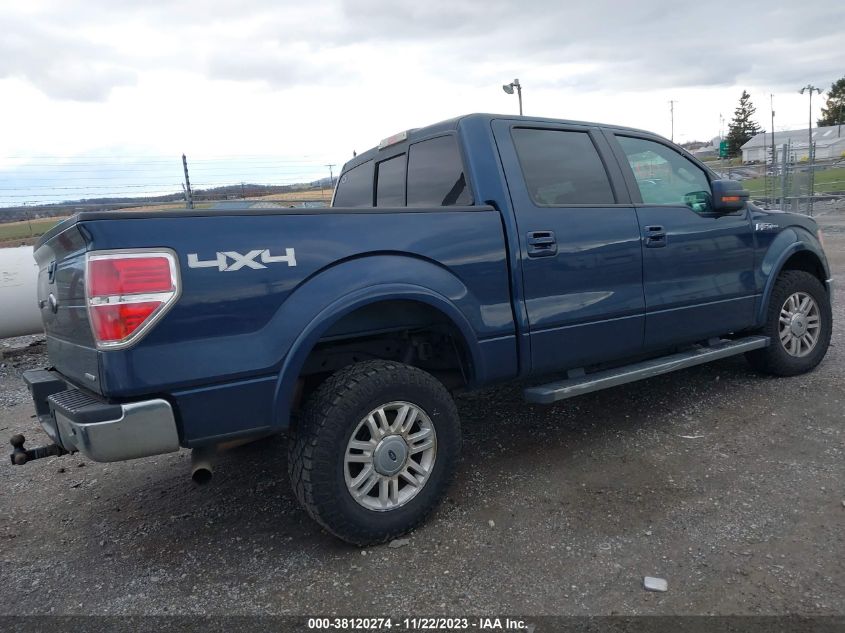 2014 FORD F-150 LARIAT - 1FTFW1EF7EKE17669