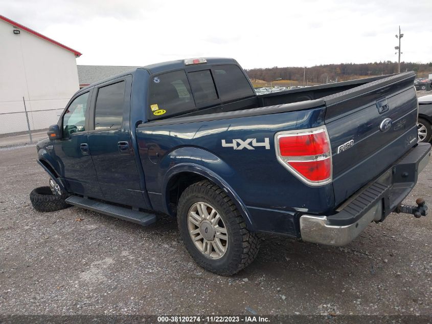 2014 FORD F-150 LARIAT - 1FTFW1EF7EKE17669