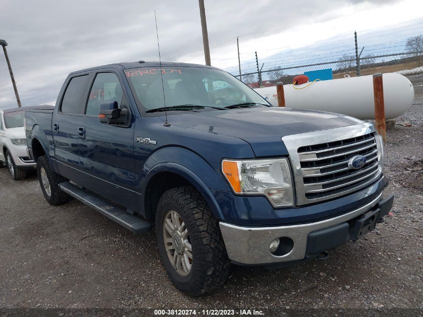 2014 FORD F-150 LARIAT - 1FTFW1EF7EKE17669