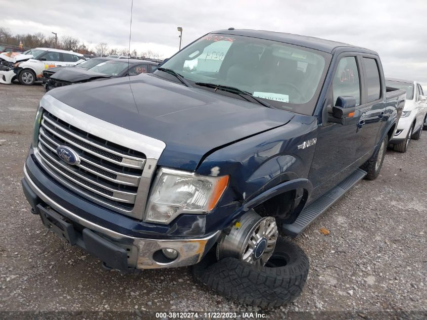 2014 FORD F-150 LARIAT - 1FTFW1EF7EKE17669