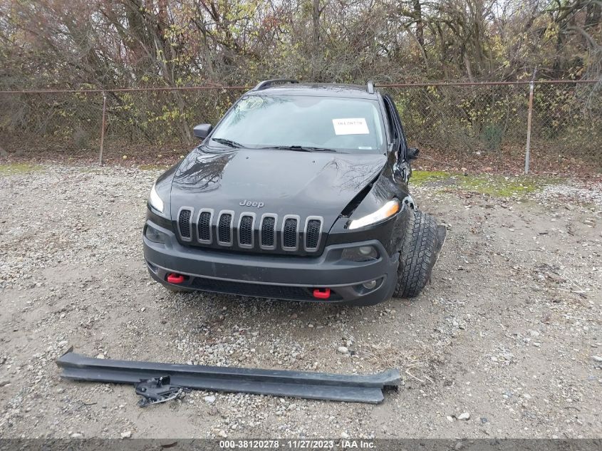VIN 1C4PJMBS1HW634332 2017 JEEP CHEROKEE TRAILHAWK 4X4