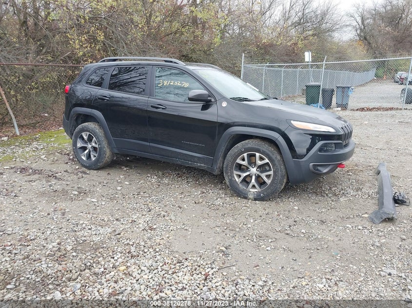 VIN 1C4PJMBS1HW634332 2017 JEEP CHEROKEE TRAILHAWK 4X4