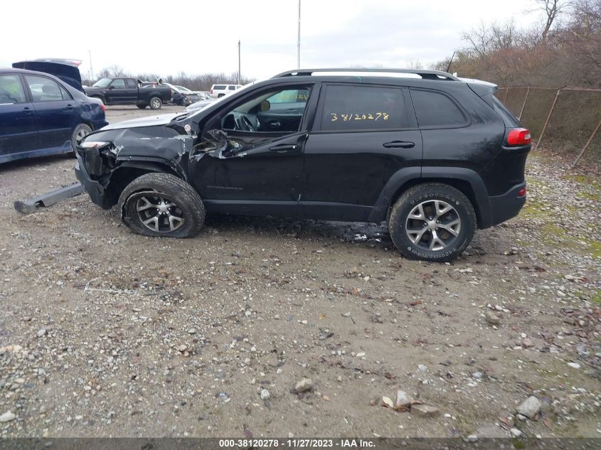 VIN 1C4PJMBS1HW634332 2017 JEEP CHEROKEE TRAILHAWK 4X4