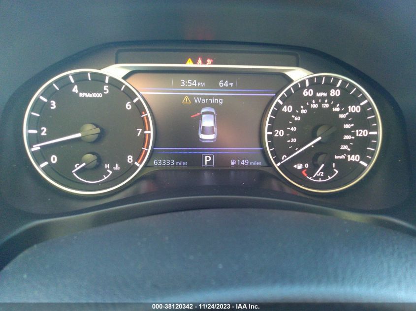 2021 NISSAN ALTIMA SV FWD - 1N4BL4DV3MN390197