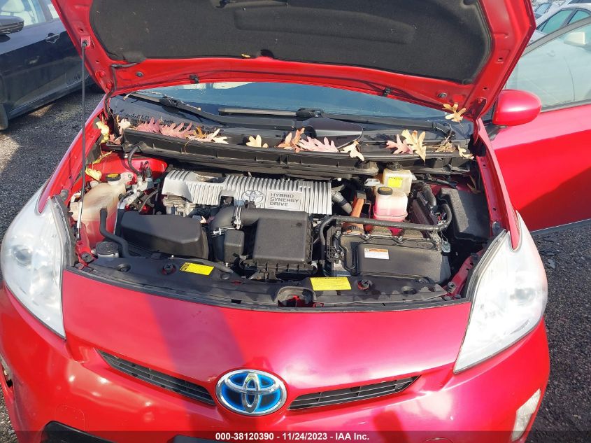 2013 TOYOTA PRIUS TWO - JTDKN3DU9D1639406