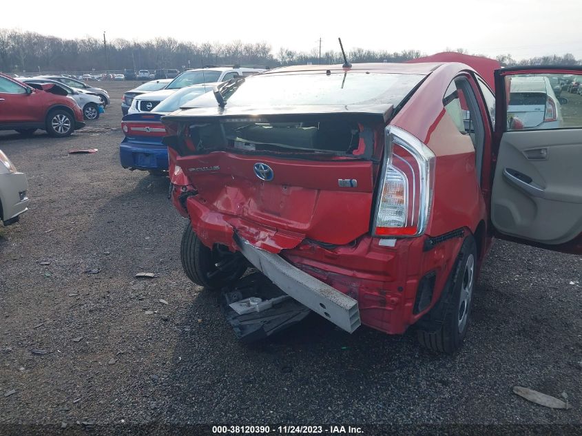 2013 TOYOTA PRIUS TWO - JTDKN3DU9D1639406