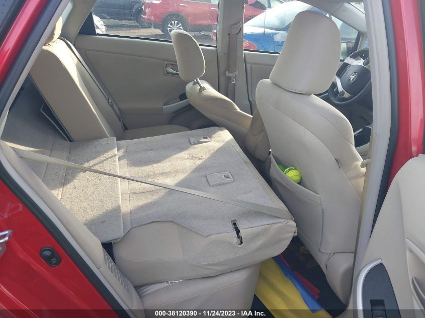 2013 TOYOTA PRIUS TWO - JTDKN3DU9D1639406