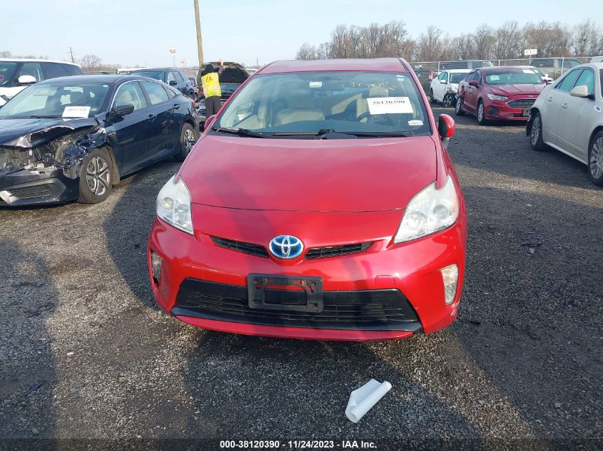 2013 TOYOTA PRIUS TWO - JTDKN3DU9D1639406