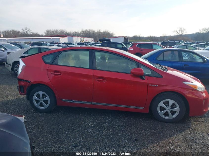 2013 TOYOTA PRIUS TWO - JTDKN3DU9D1639406
