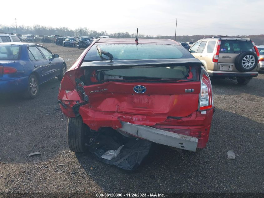 2013 TOYOTA PRIUS TWO - JTDKN3DU9D1639406