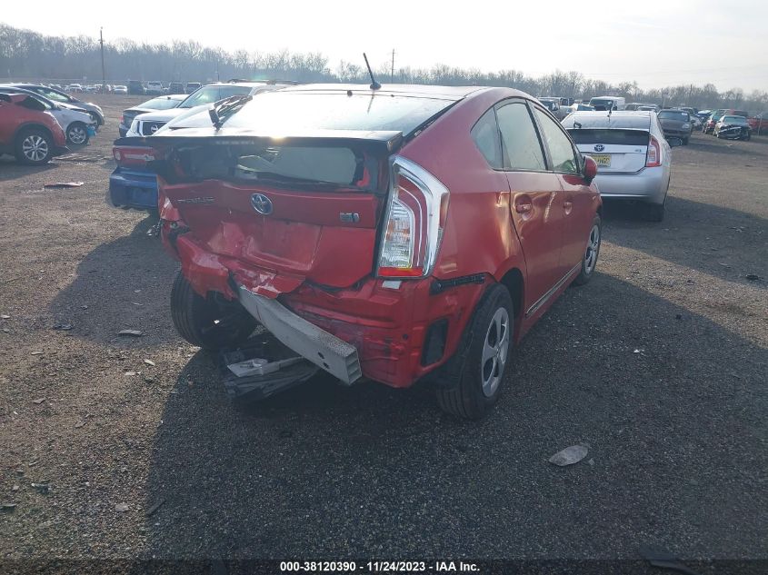 2013 TOYOTA PRIUS TWO - JTDKN3DU9D1639406