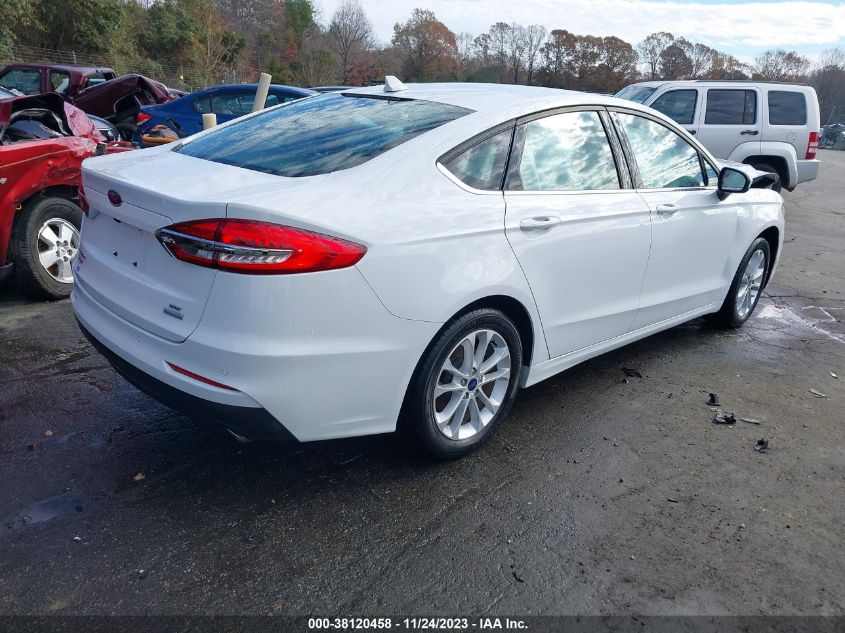 2020 FORD FUSION SE - 3FA6P0HD7LR184408
