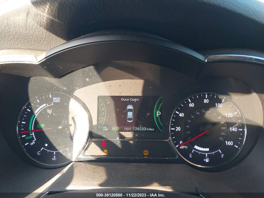 2013 KIA OPTIMA HYBRID EX - KNAGM4AD7D5042909