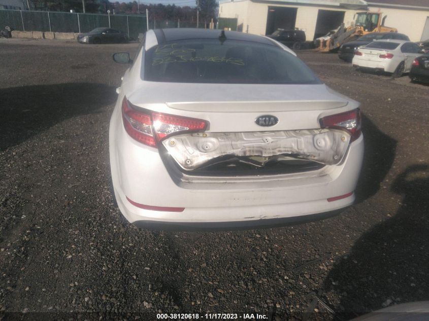 2013 KIA OPTIMA HYBRID EX - KNAGM4AD5D5048692