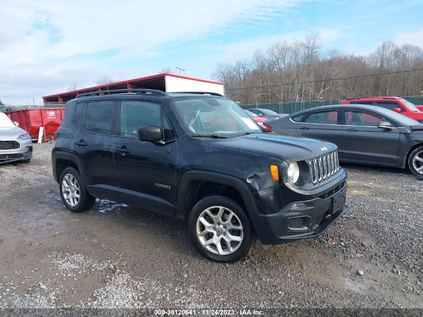 2018 JEEP RENEGADE SPORT - ZACCJBAB4JPJ31155