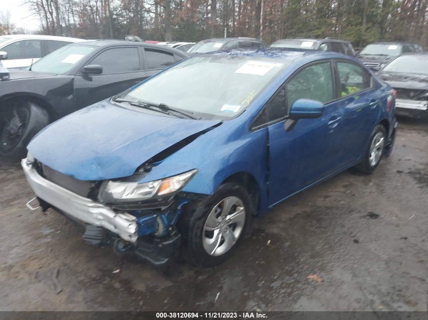 2015 HONDA CIVIC LX - 19XFB2F54FE221216
