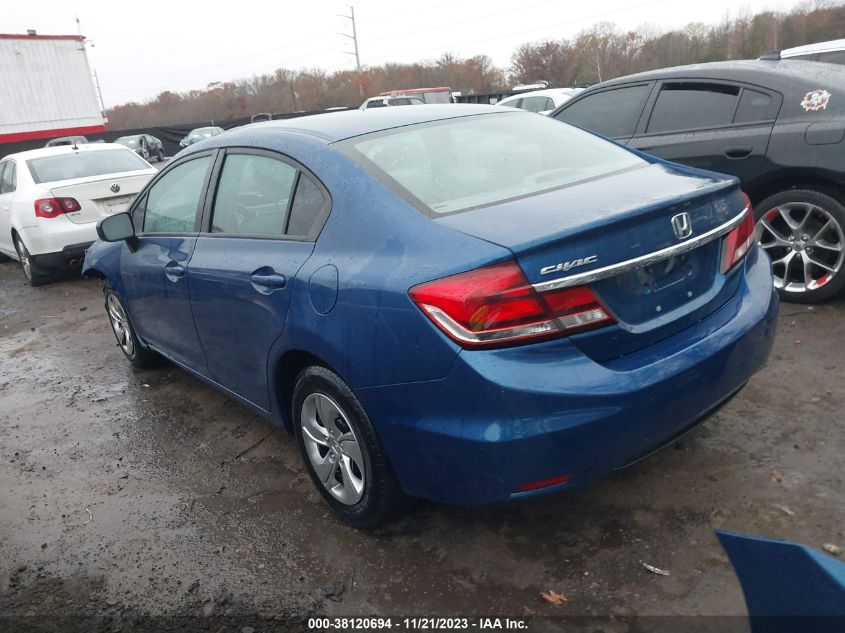 2015 HONDA CIVIC LX - 19XFB2F54FE221216