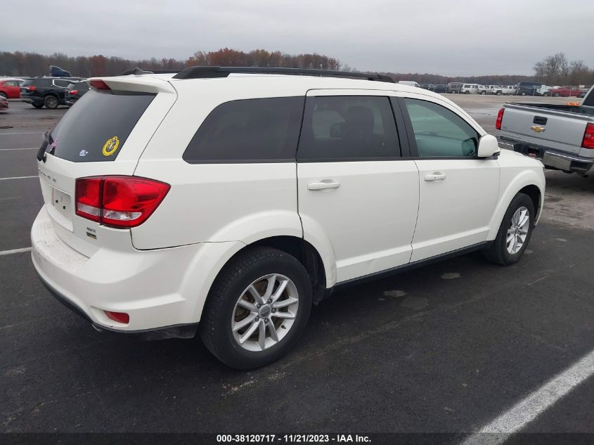 2013 DODGE JOURNEY SXT - 3C4PDCBG1DT507223