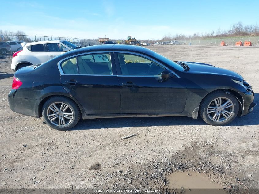 2013 INFINITI G37X - JN1CV6AR0DM761952
