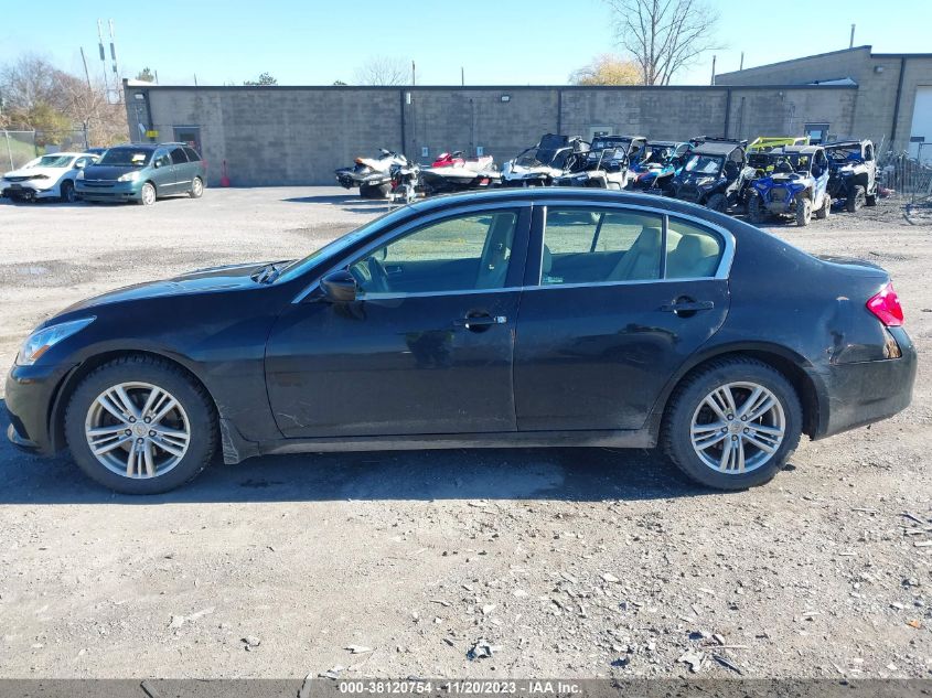 2013 INFINITI G37X - JN1CV6AR0DM761952